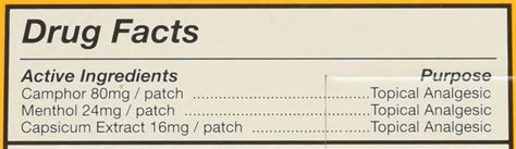 Buy Tiger Balm Patches, 4 5/pack – 6 Packs - 30 Patches Total - Pain ...