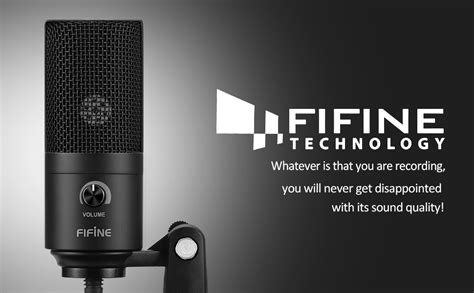 Fifine K669B USB Microphone, Metal Condenser Recording Microphone for ...