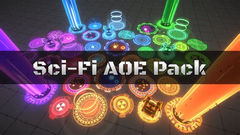 Sci-Fi AOE VFX Pack - Real Time VFX