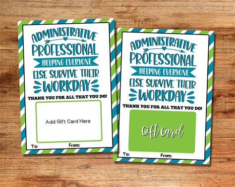Administrative professional day cards – Artofit