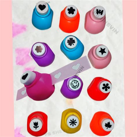 Different Paper Shape Cutter Punches for Art and Craft Project Assorted ...