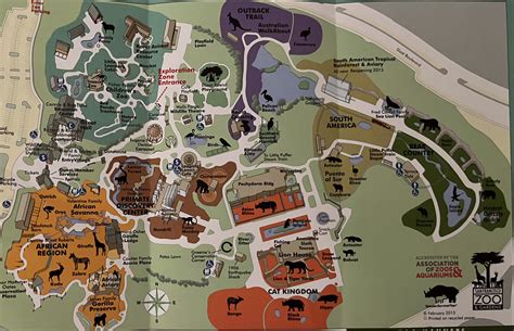 San Francisco Zoo Map
