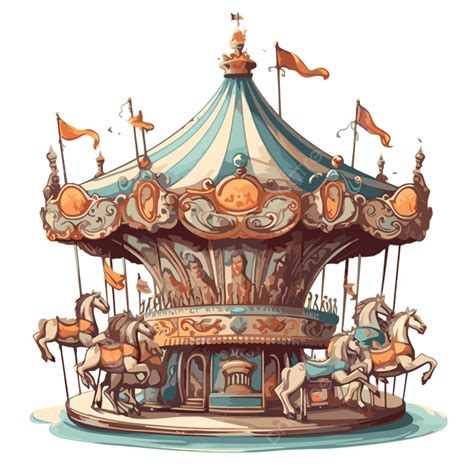 Merry Go Round Sketch