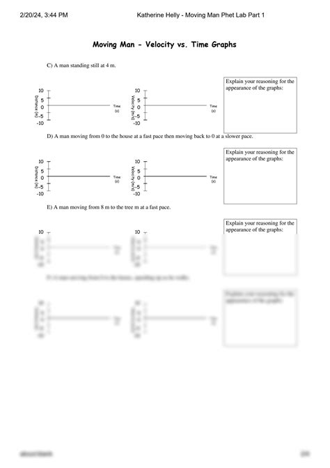 SOLUTION: Katherine helly moving man phet lab part 1 - Studypool