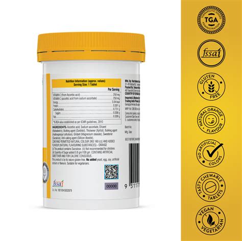 Swisse Ultiboost Vitamin C Chewable Orange Flavour, 110 Tablets Price ...