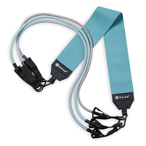 Gaiam Squat Band & Hip Trainer Set - Fabric Resistance Band with 3 ...