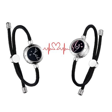 Buy TOTWOO Touch Bracelets for Couples ,Light up Bracelets for Couples ...
