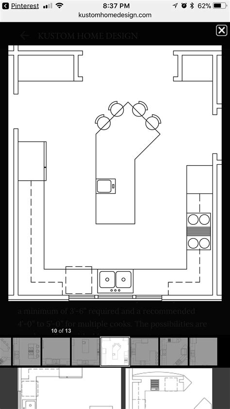 Great Concept Large Kitchen Floor Plans With Island