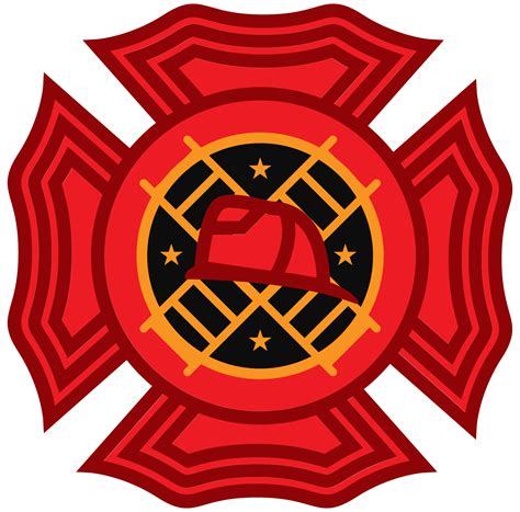 Clipart Maltese Cross Firefighting