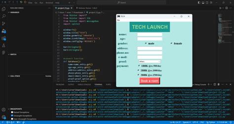 Image result for Python GUI Tkinter SQLite