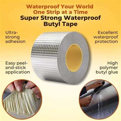 Super Strong Waterproof Butyl Tape- 10 Meter – Elite Group India