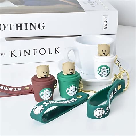 Buy Starbucks Bear Cup 3D Keychain Online in India