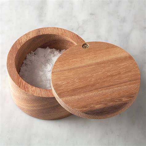 Acacia Wood Salt Cellar | Cocktail Emporium