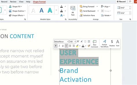 Image result for PowerPoint Text Editing Tools