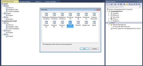 Creating a Setup File for Desktop Application Using Visual Studio 2019 的图像结果