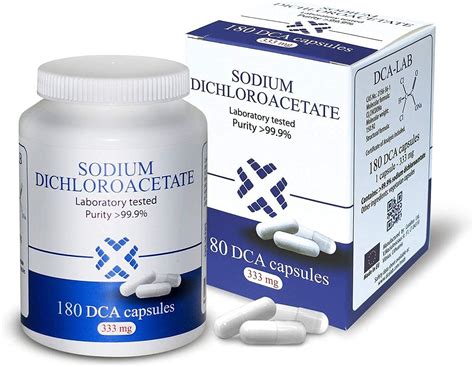 DCA-LAB Sodium Dichloroacetate 333mg - High Purity, India | Ubuy