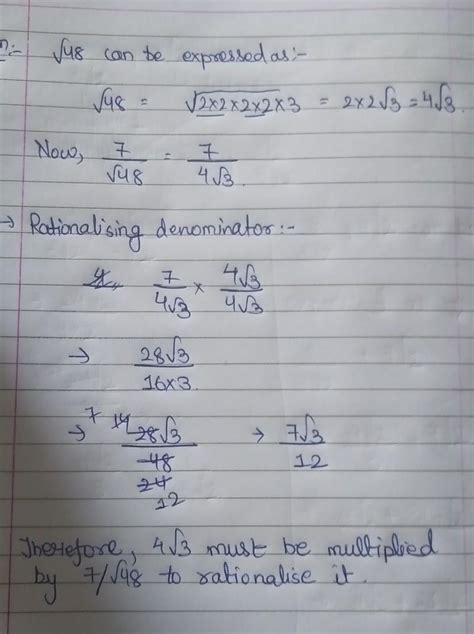 Let us write which samallest factor shoukd be multiply the denominator ...