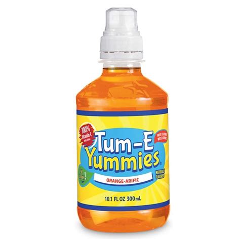Tum-E Yummies Orange-arific Fruit Flavored Drink 10.1 oz Plastic ...