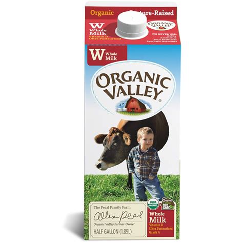 Amazon.com: Organic Valley Whole Milk, 64 fl oz