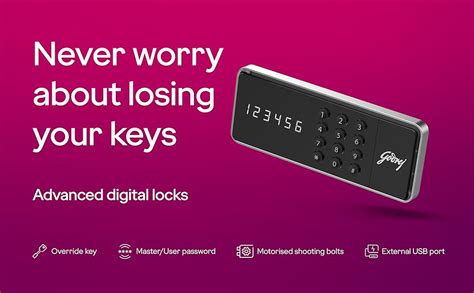 Godrej 30 litres Safe Digital Locking Systems (NX Pro, Digital, Ivory ...