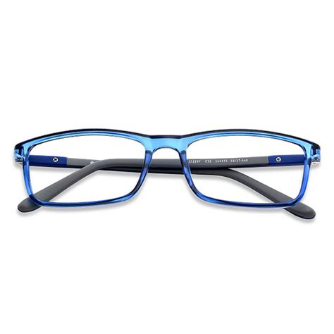 Buy Blue Grey Full Rim Rectangle John Jacobs TR Flex JJ 2237 - C32 ...