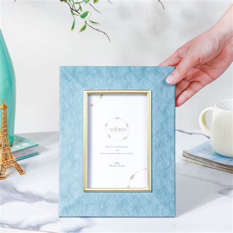 Teal Abstract Photo Frame Online - Premium Photo Frame | Nestasia