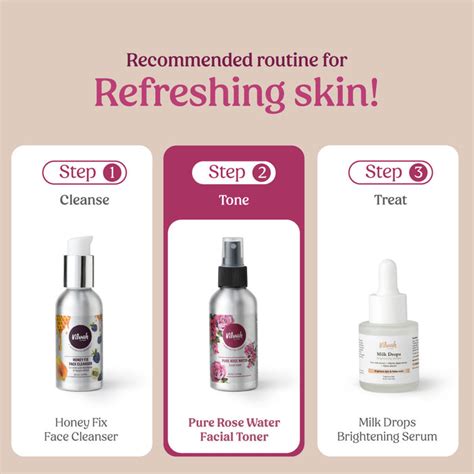 Buy Vilvah rosewater toner online for skin problems