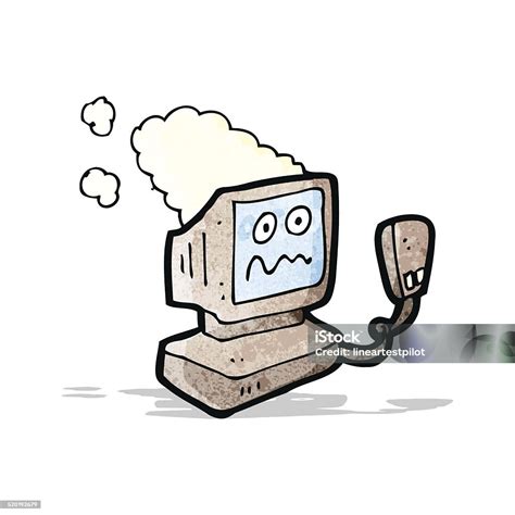 Cartoon Clip Art Overburdened Computer Virtualization 的图像结果