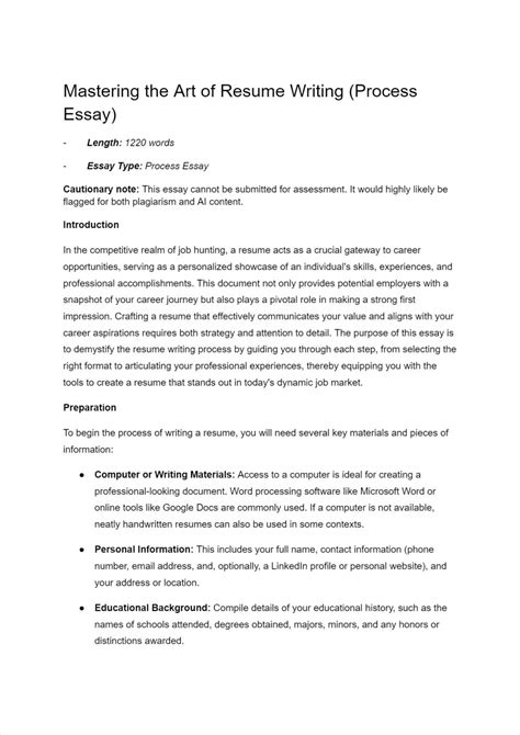 Image result for Liveworksheet Process Essay Examples
