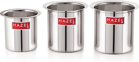 Buy Pure Stainless Steel Gunj/Container/Milk Pot/Lota -250ml Set of-2 ...