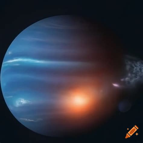 Astronaut exploring the surface of neptune on Craiyon