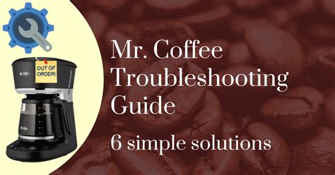 Mr. Coffee Troubleshooting 的图像结果