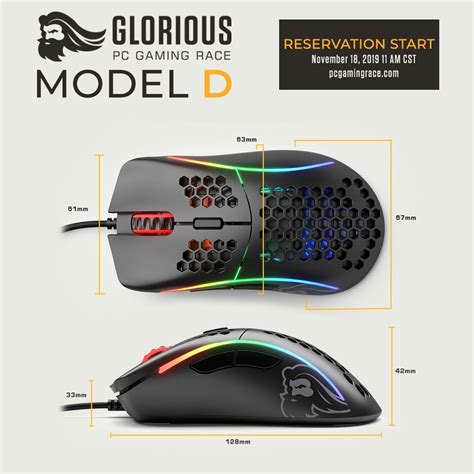 Image result for Glorious Model D Size
