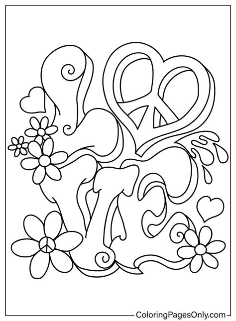 Printable Coloring Pages Love - prntbl.concejomunicipaldechinu.gov.co