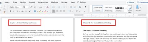 Image result for How to Create a Section Break in Word