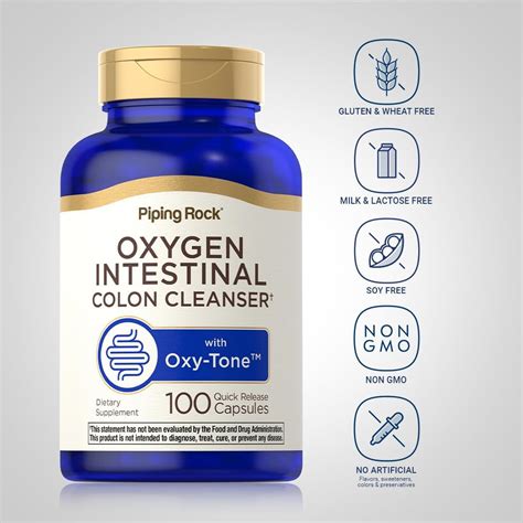 PipingRock Piping Rock Colon Cleanse | 100 Capsules | Oxy-Tone India | Ubuy