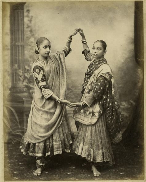 Various Vintage Photographs of Indian Nautch (Dancing) Girls - Old ...