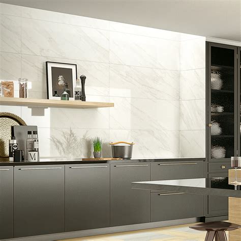 Love Marble White 14x40 Matte Ceramic Tile - USA Tile & Marble