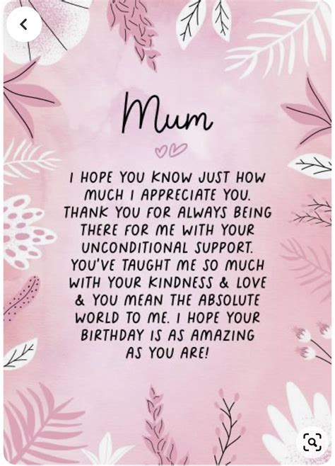 Pin by Sushma Shivarkar on Birthday wishes to mum | Birthday message ...