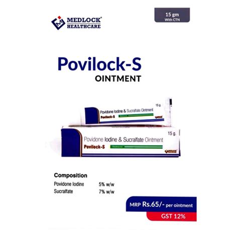POVILOCK-S Ointment MEDLOCK HEALTHCARE