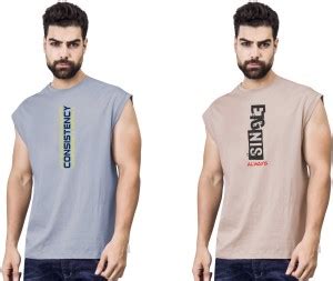 Sleeveless T Shirt For Men - Buy Sleeveless T Shirt For Men online at ...