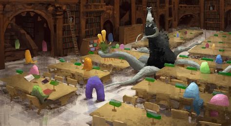 The library at Monsters University is called Bohol Hall, named after ...