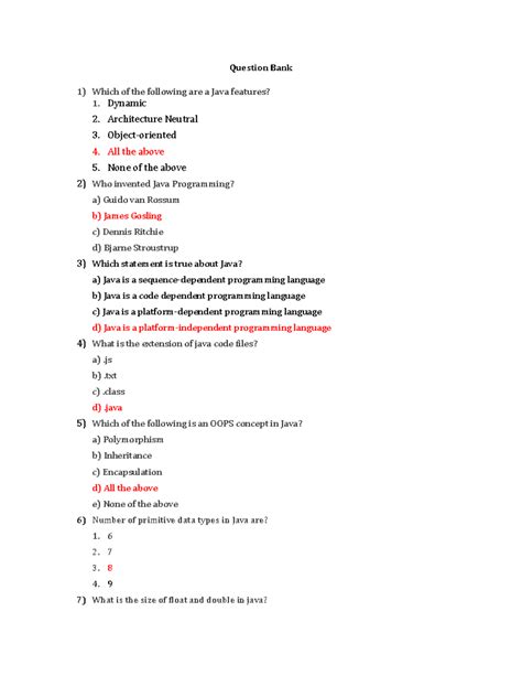 PPS Question BANK 23-24 - Question Bank 1) Which of the following are a ...