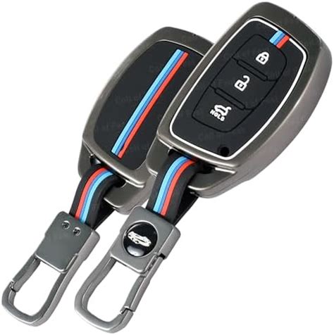 Coll of Fest Metal Silicon Key Cover Compatible With Hyundai I20, Creta ...