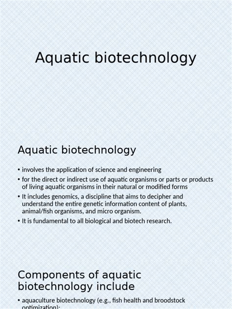 Aquatic Biotechnology 的图像结果