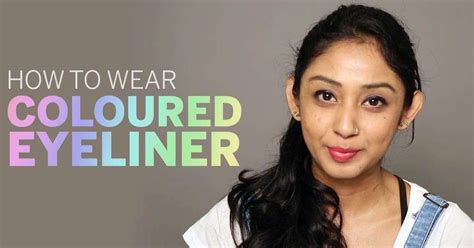 coloured eyeliner tutorial | Femina.in