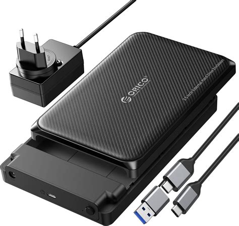 ORICO Festplattengehäuse 3,5 Zoll, USB C Werkzeugloses Externes Gehäuse ...