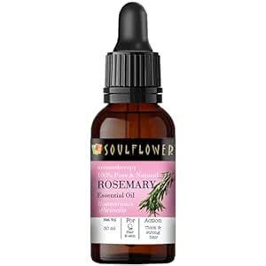 Buy Soulflower Rosemary Essential Oil for Hair Growth, Moisturizing ...