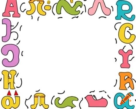 Spanish Alphabet Border Teacher's Discovery Spanish Kern Alphabet