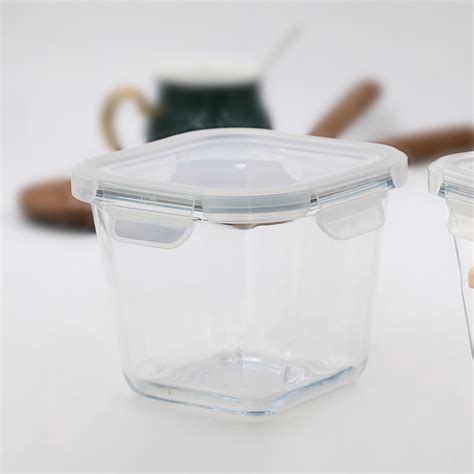Parka Borosilicate Square Container 480 Ml - Set of 1 Pcs – Raj Imports